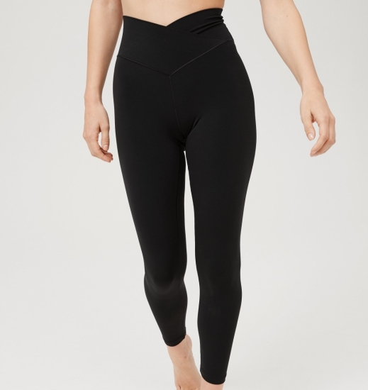 High Waisted Crossover Legging